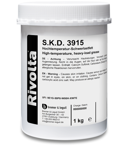 S.K.D. 3915-RIVOLTA Lubricants von Bremer & Leguil